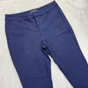 Liverpool‎ Los Angeles Jeans Women's 10/30 Tall Navy Blue Ankle Dress Trousers